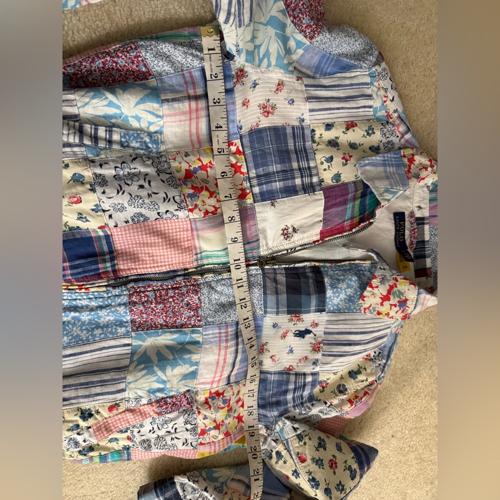Polo Ralph Lauren Multicolor Patchwork Jean Jacket - Picture 5 of 6